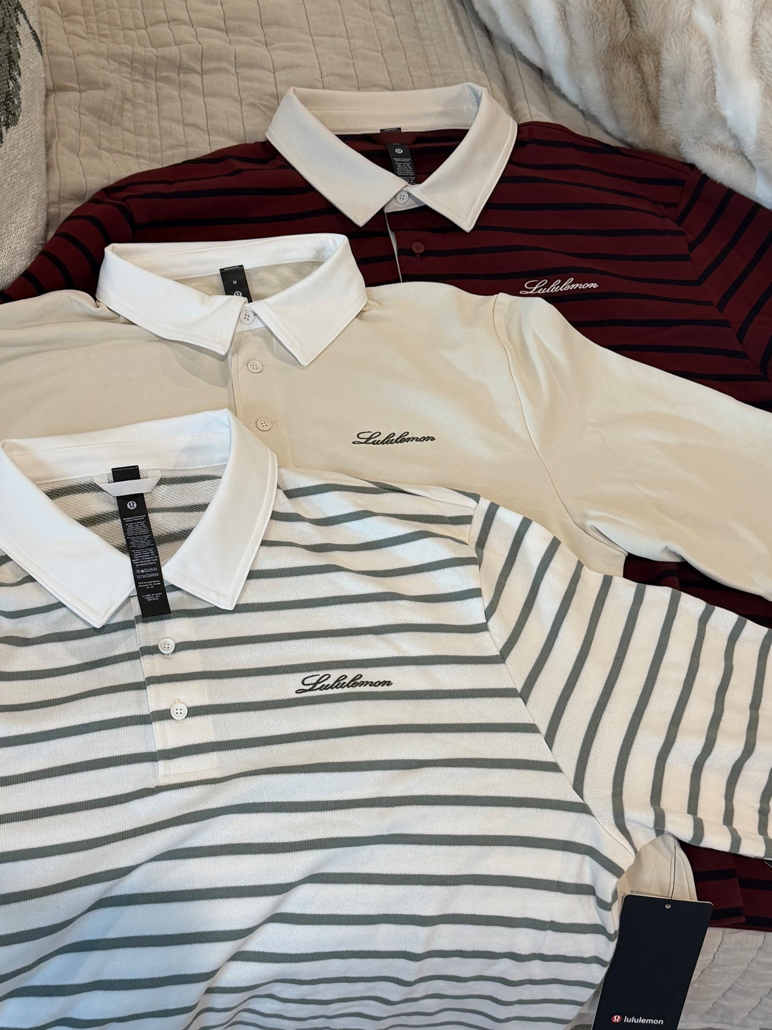 Easiest gift for the men in your life! This @lululemon rugby shirt is PERFECT! #ad #lululemoncreator 

#LTKHoliday #LTKGiftGuide #LTKMens