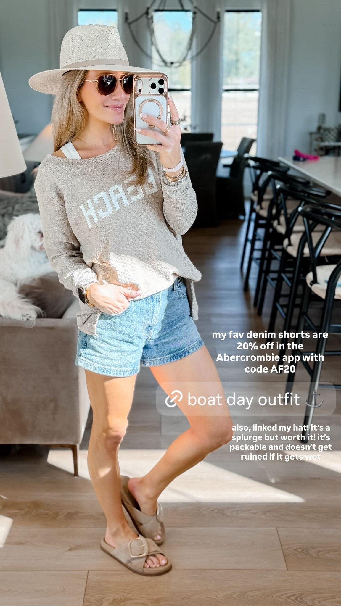 my fav denim shorts are 20% off in the Abercrombie app with code AF20🙌🏼

#LTKSaleAlert #LTKPetite #LTKSpringSale