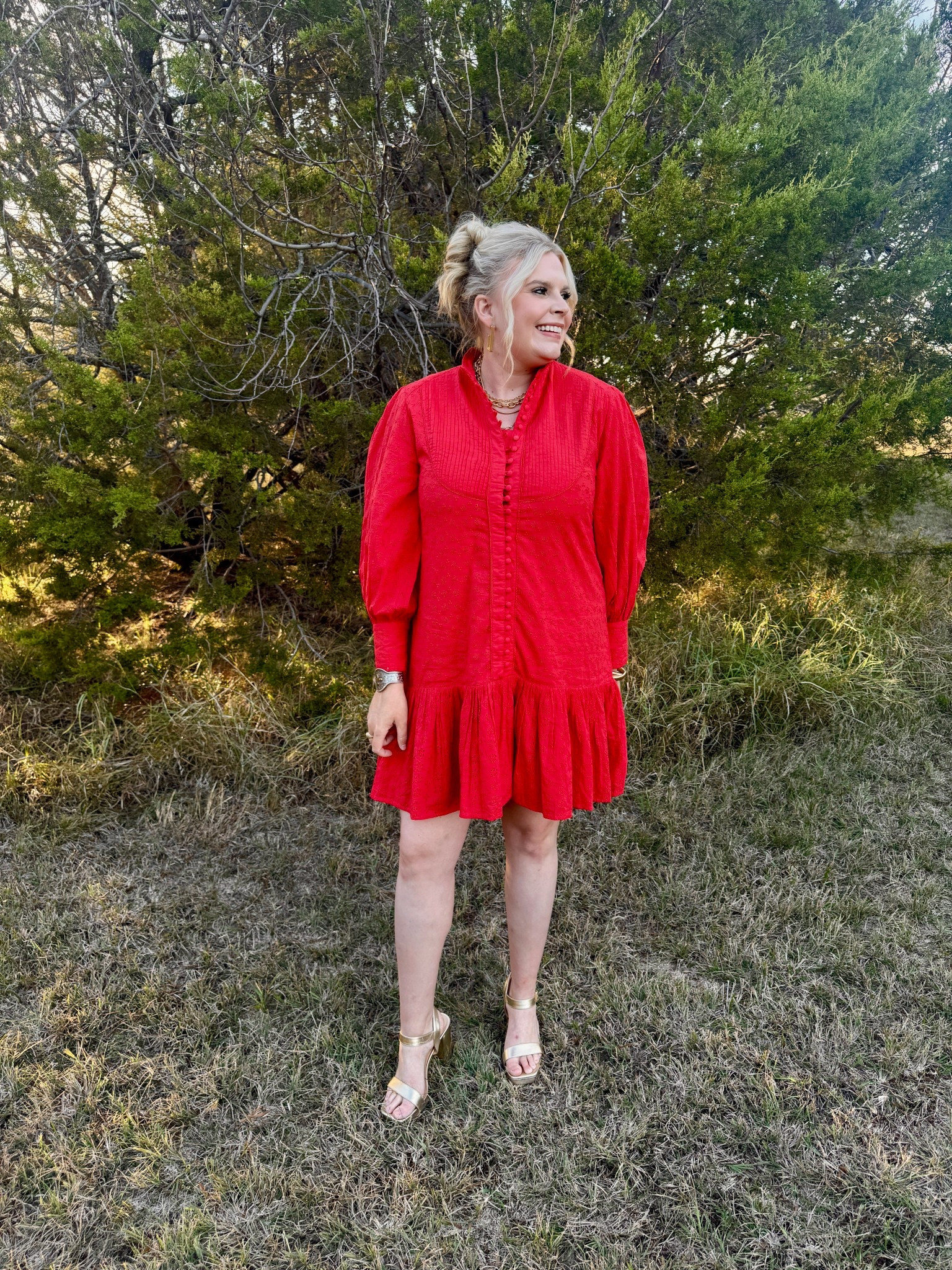 The perfect red dress! 