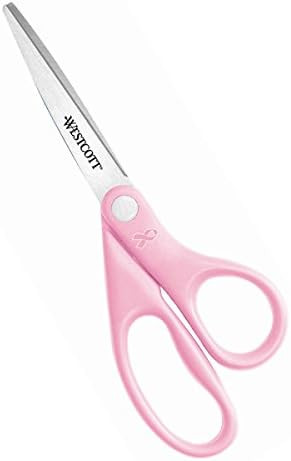 Westcött 15387 8" Pink Ribbon Stainless Steel Scissors, 8 W in | Amazon (US)