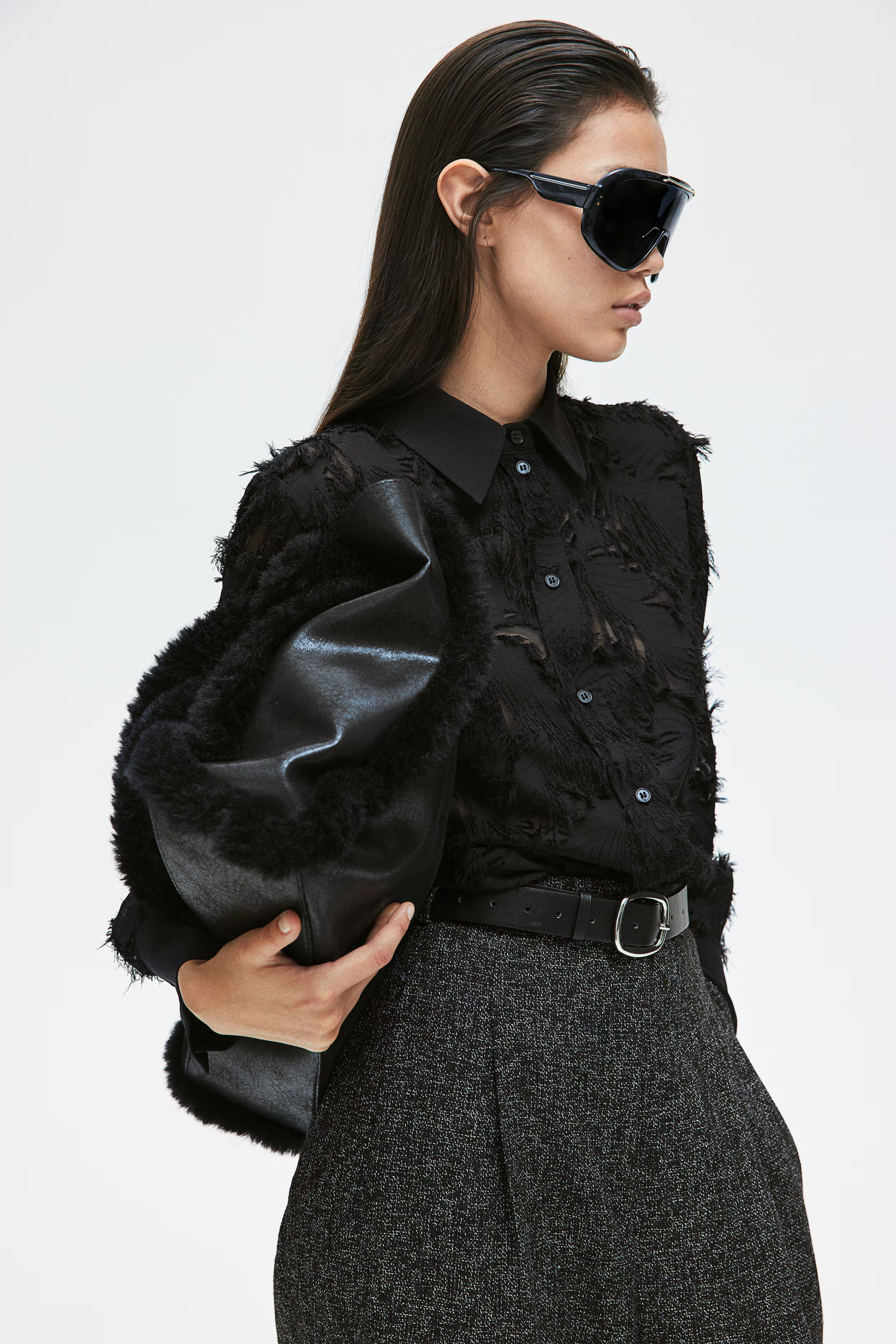 Textured-weave Shirt | H&M (US + CA)