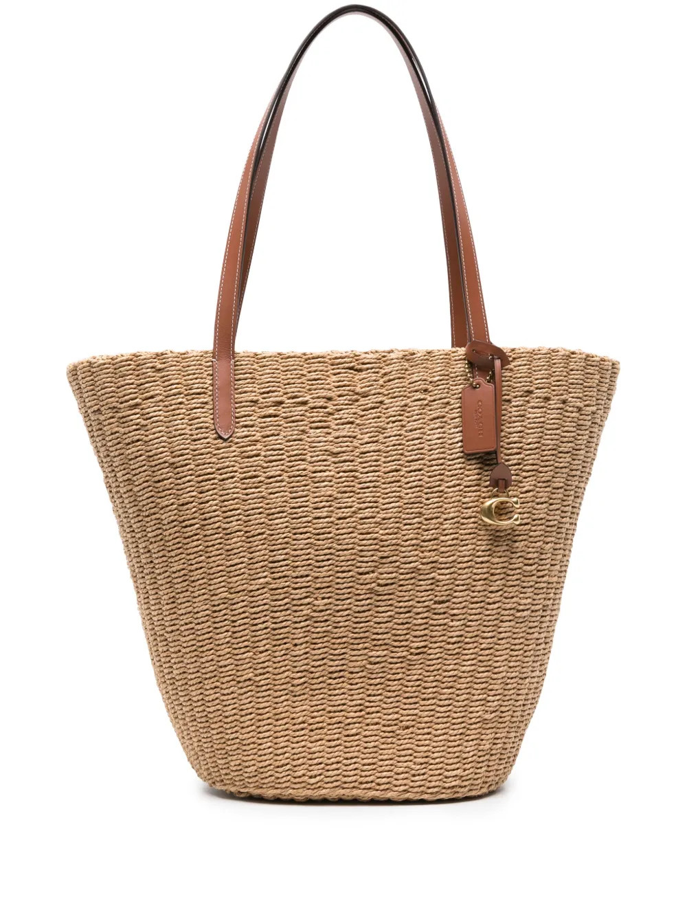 Coach Willow Straw Tote Bag - Farfetch | Farfetch Global