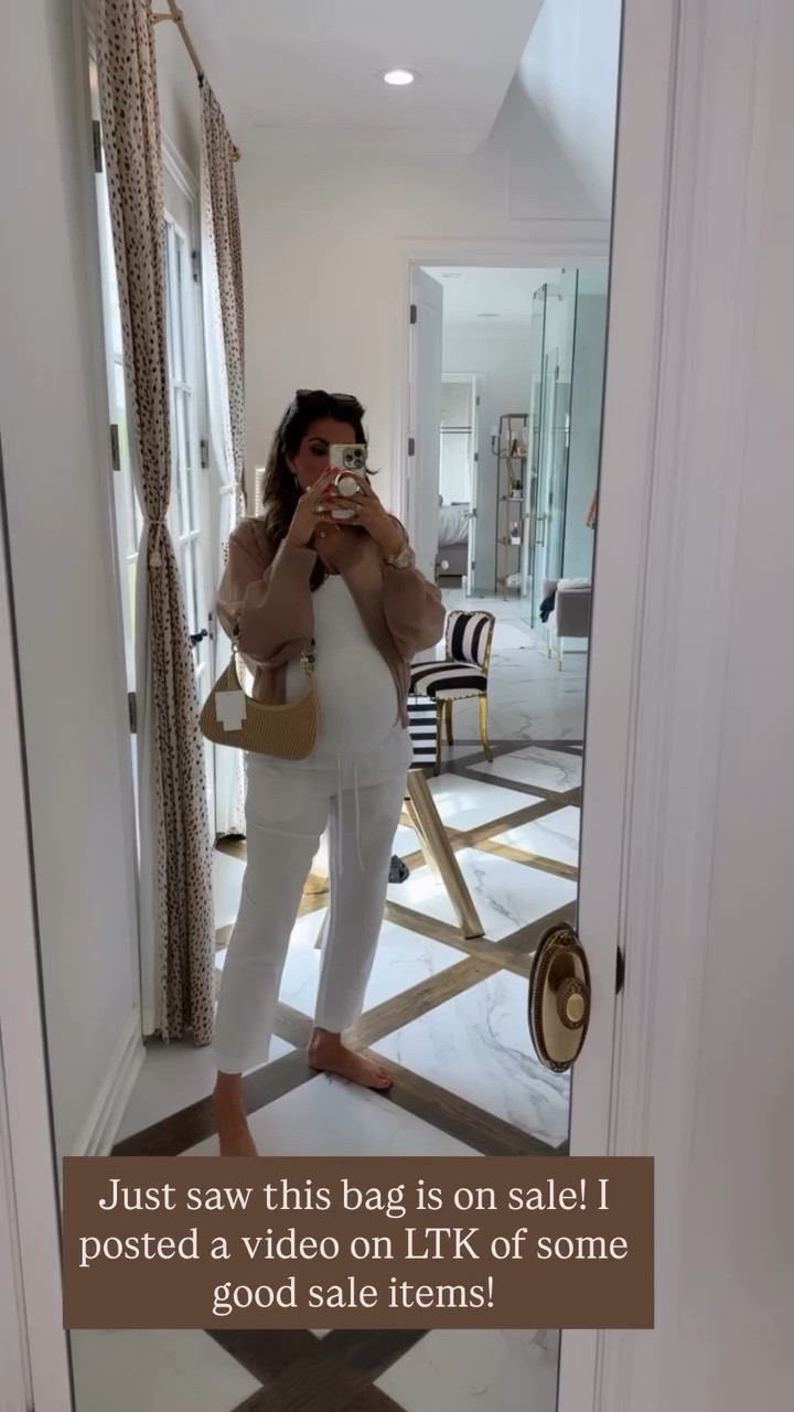 This purse is 20% off with code SPRING20! Wearing a size large in jacket! Size large in white tank top & size small in white linen pants! 

Spring Outfits, Easter outfit, Vacation outfit, White linen pants, White tank top, Zara jacket, Date Night Outfits, Emily Ann Gemma

#LTKootd #LTKmomlife #LTKSeasonal