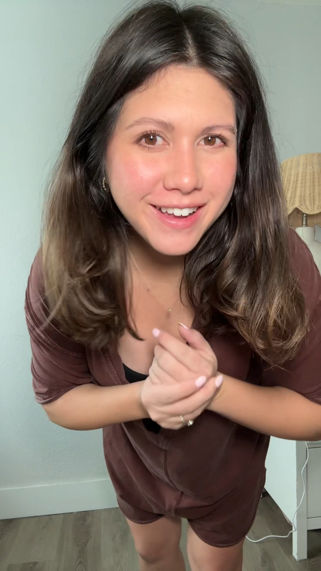 The free people hot shot tee romper is sooo good for pregnancy and postpartum!! 

#LTKBump