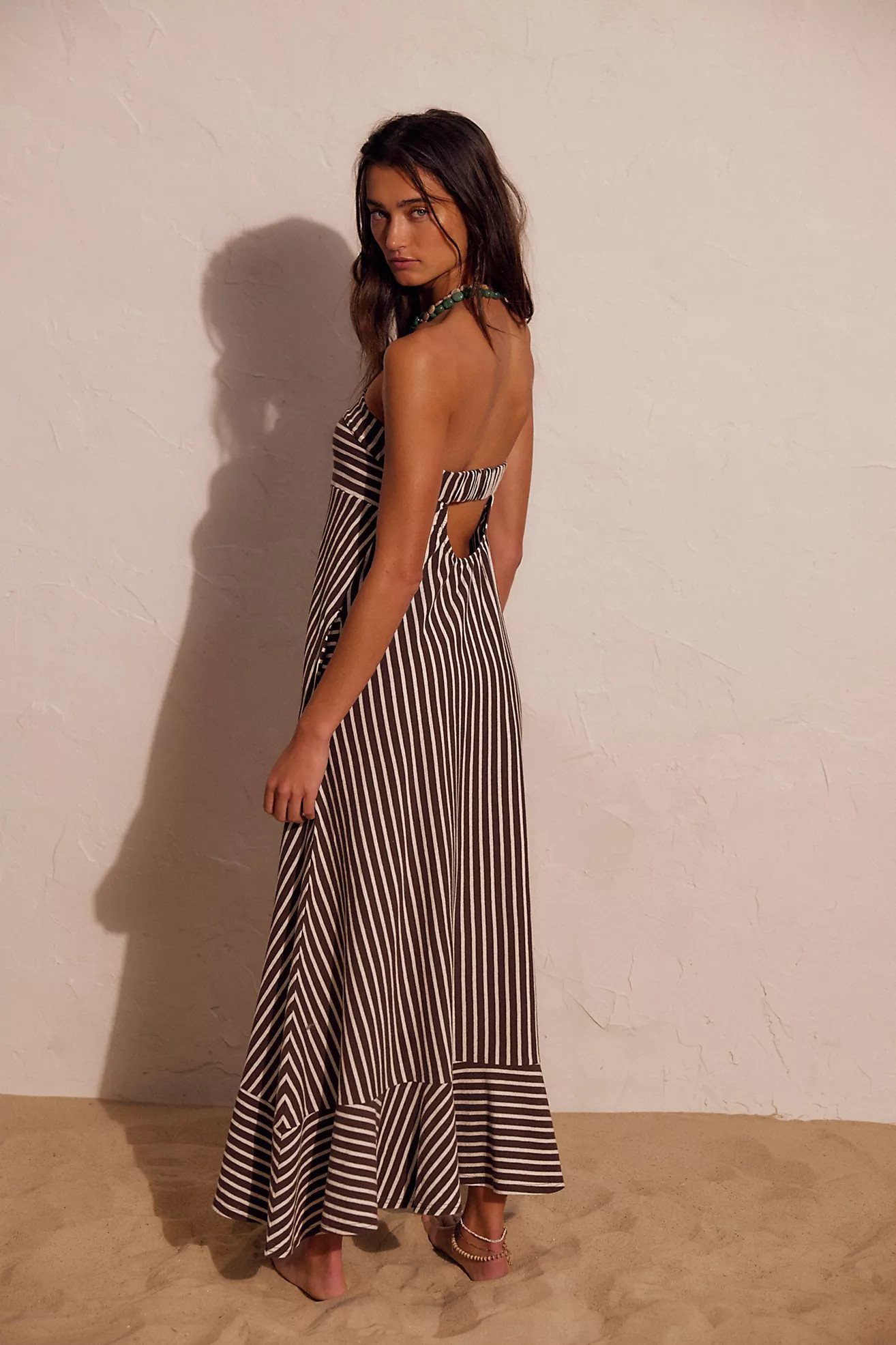 Sadie Striped Midi Dress | Free People (Global - UK&FR Excluded)