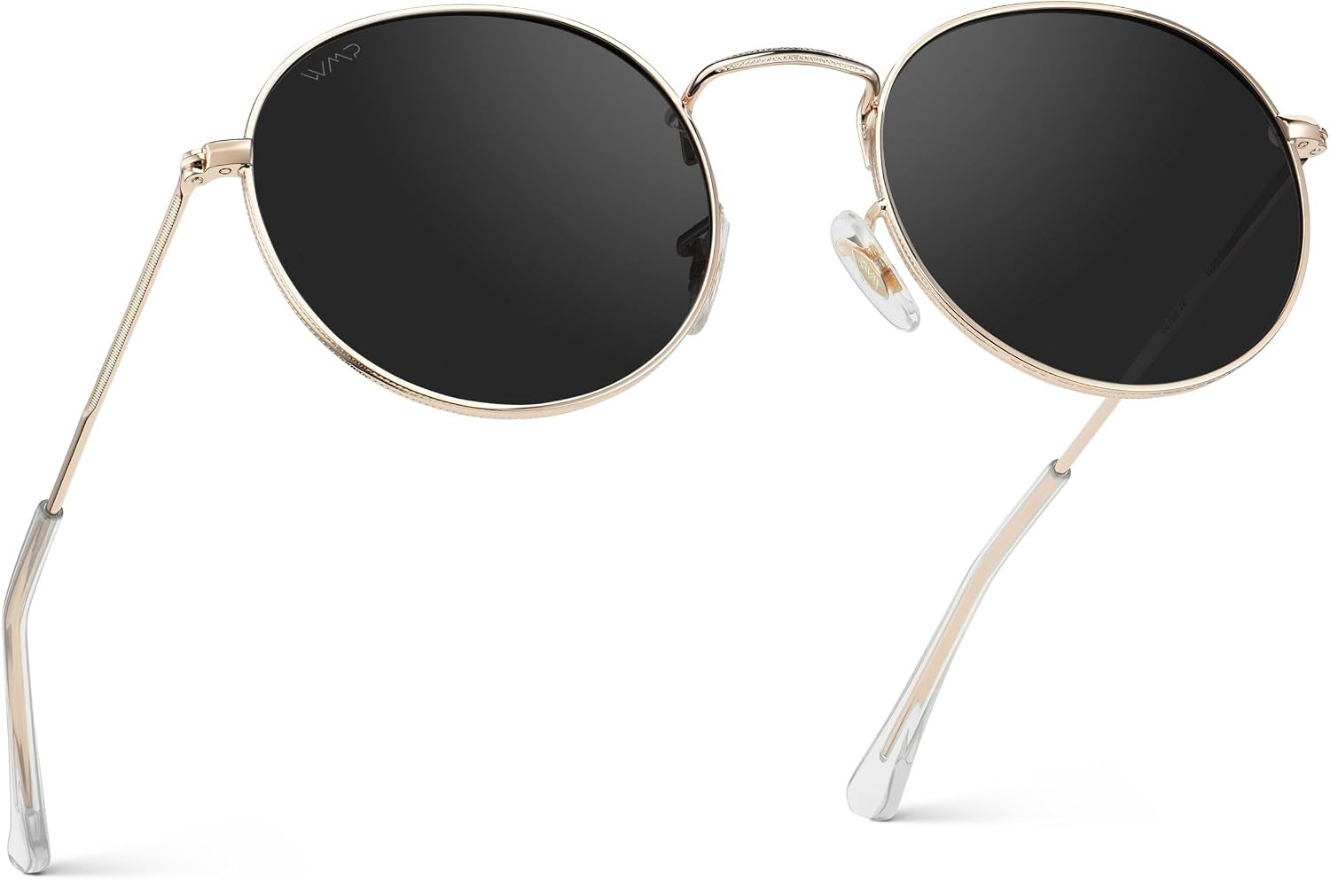 WearMe Pro Nevada Women's Polarized Sunglasses, Retro Round Frame, UV400 | Amazon (US)