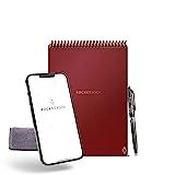 Rocketbook Smart Reusable Notebook, Flip Executive Size Spiral Notebook, Scarlet Sky, (6" x 8.8") | Amazon (US)