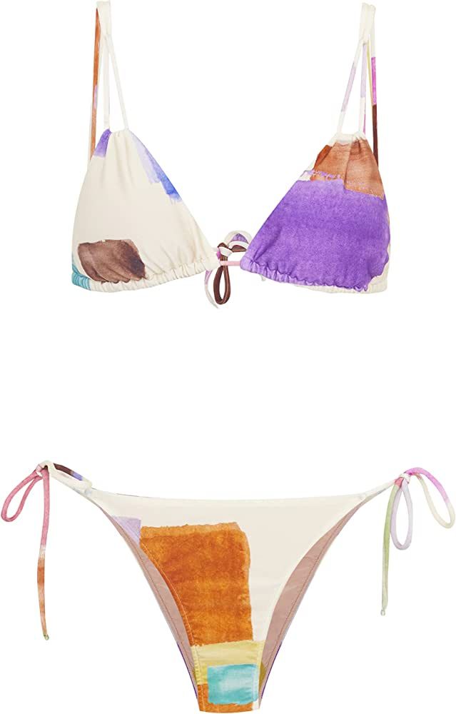 Amazon.com: Adriana Degreas, Illusion Bikini With Ties, M, Unique : Luxury Stores | Amazon (US)