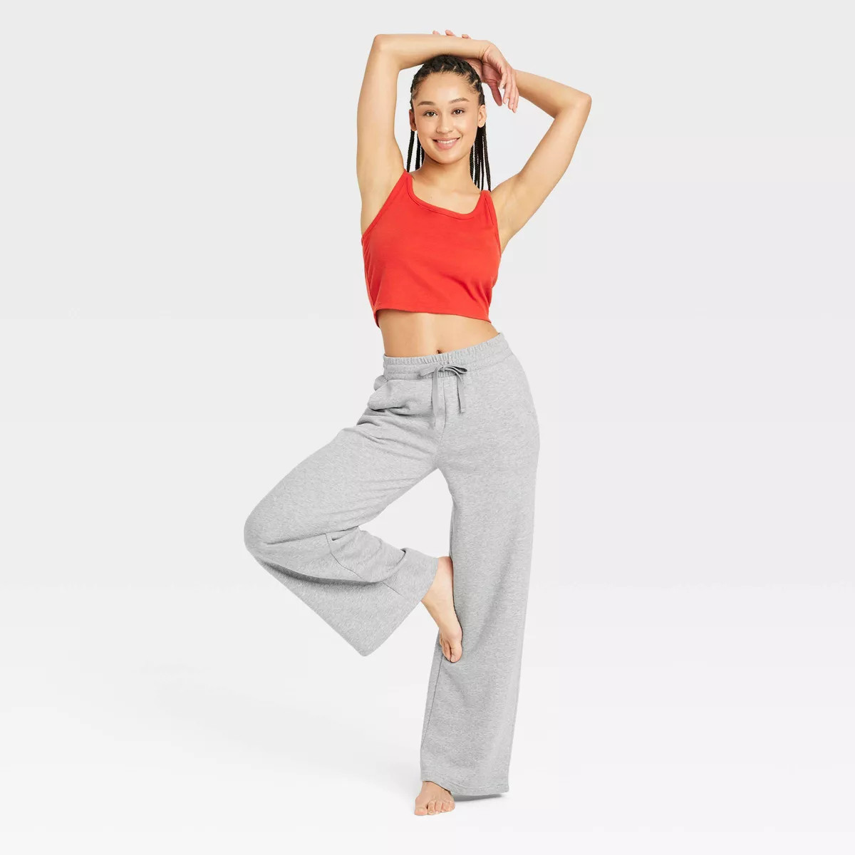 Women's Fleece Wide Leg Lounge Pants - Colsie™ | Target