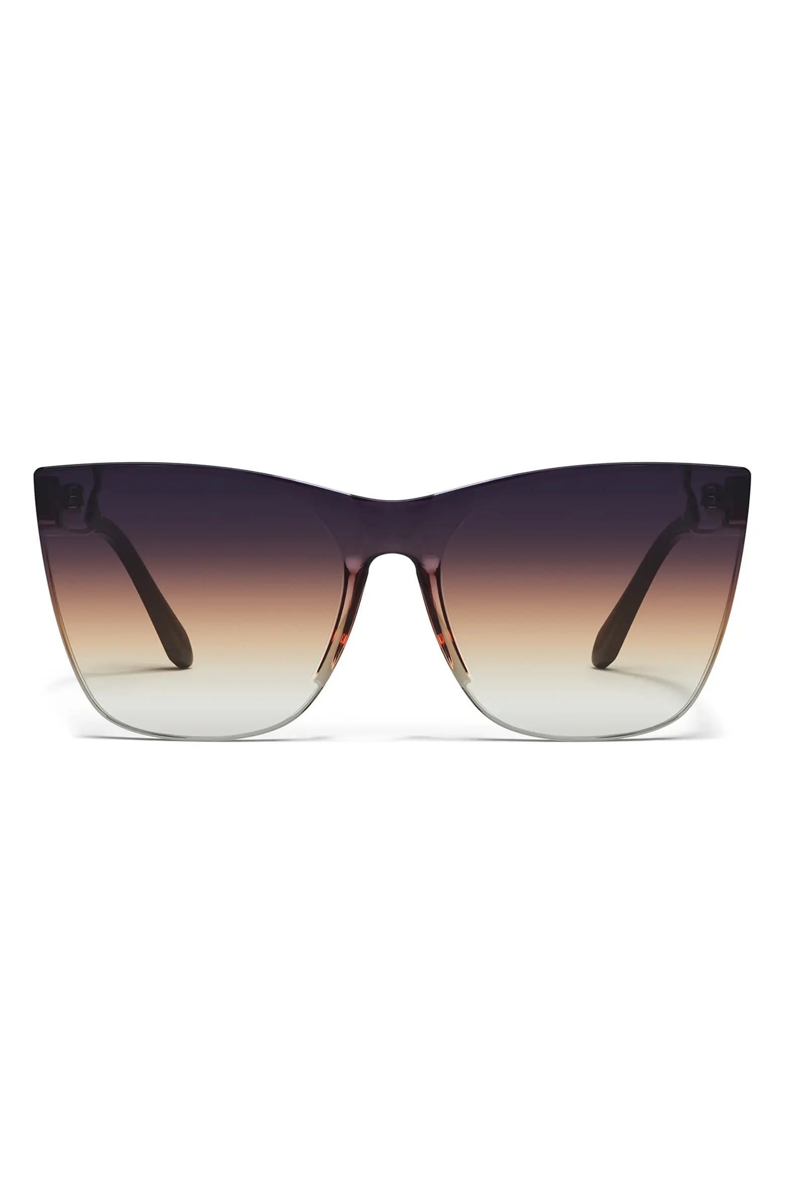 Come Thru 144mm Gradient Cat Eye Sunglasses | Nordstrom