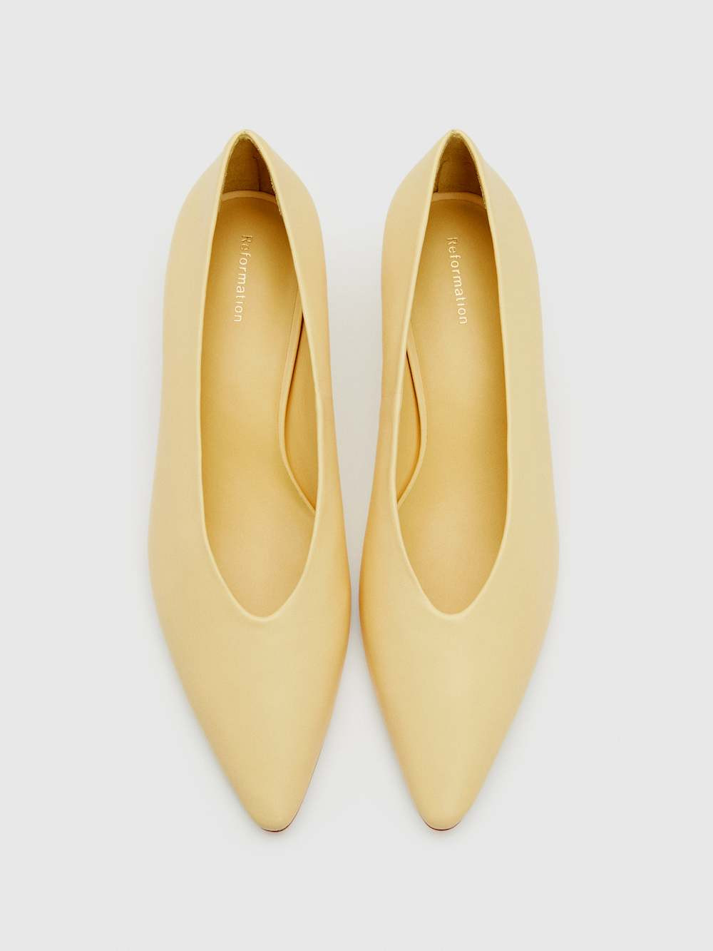 Calista Kitten Heel Pump | Reformation (Global)