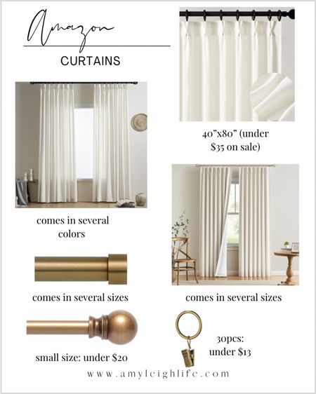 Amazon curtains and curtain rods. 

Curtains, pinch pleat, pinch pleated, drapes, blackout, pleated curtains, pinch pleat curtains, pinch pleated curtains, curtain panels, blackout curtains, blackout panel curtains, linen curtains, linen curtain panel, linen curtain, window curtains, window curtain, textured linen curtains, natural, home curtains, home decor, curtains amazon, bedroom curtains, curtains in bedroom, amazon curtains, amazon linen curtains, amazon blackout curtains, bedroom curtains, amazon blackout curtains, dining room curtains, curtains living room, living room curtains, nursery curtains, nursery blackout curtains, black out curtains, white curtains, cream curtains, neutral curtains, window curtain, glass door curtain, bedroom, bedroom inspo, bedroom decor, bedroom furniture, bedroom design, bedroom amazon, amazon bedroom, apartment bedroom, bedroom ideas, bedroom styling, bedroom style, white bedroom, neutral bedroom, guest bedroom, living room decor, living room, living room design, living room inspo, living room furniture, living room ideas, living room amazon, amazon living room, apartment living room, guest room design, guest room inspo, primary bedroom, guest bedroom ideas, dining room inspo, dining room ideas, sheer curtains, light filtering curtains, budget friendly curtains, amazon home, amazon home decor, amazon home finds, amazon home office, amazon house, amazon finds, home decor 2024, 

#amyleighlife
#curtains

Prices can change  

#LTKsalealert #LTKfindsunder50 #LTKhome