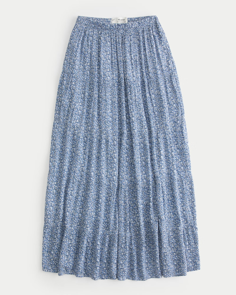 Tiered Maxi Skirt | Hollister (US)