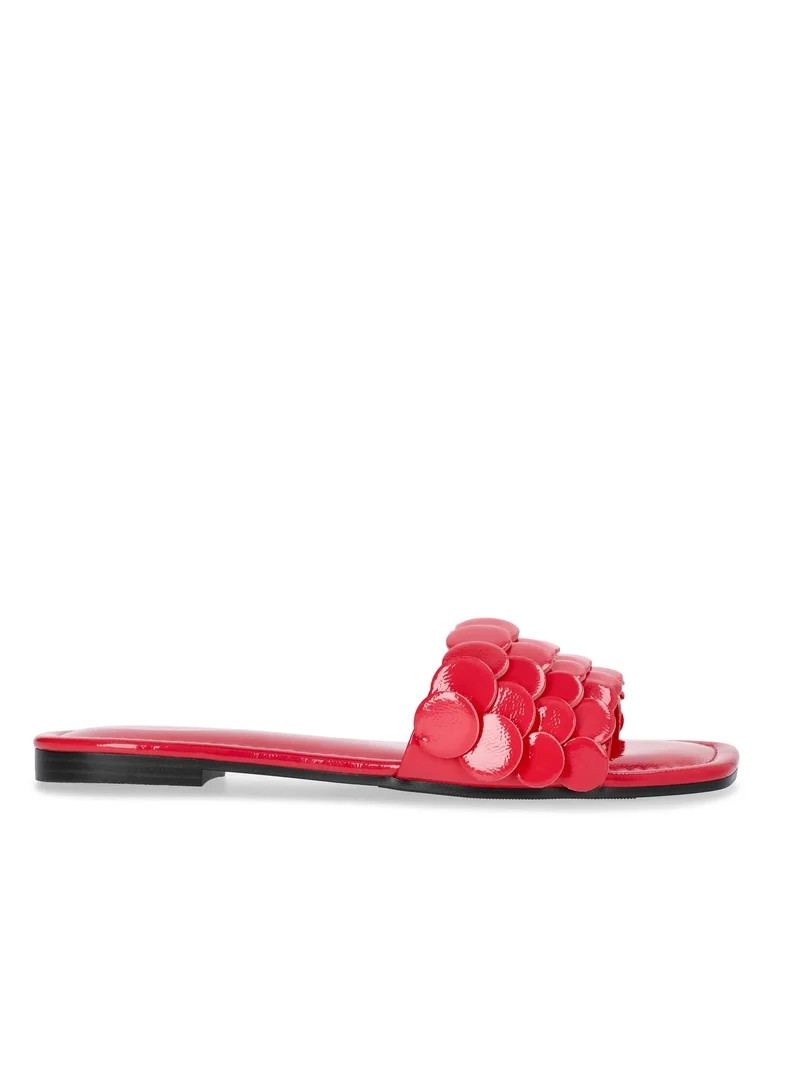 Scoop Women's Paillette Slip On Sandals | Walmart (US)