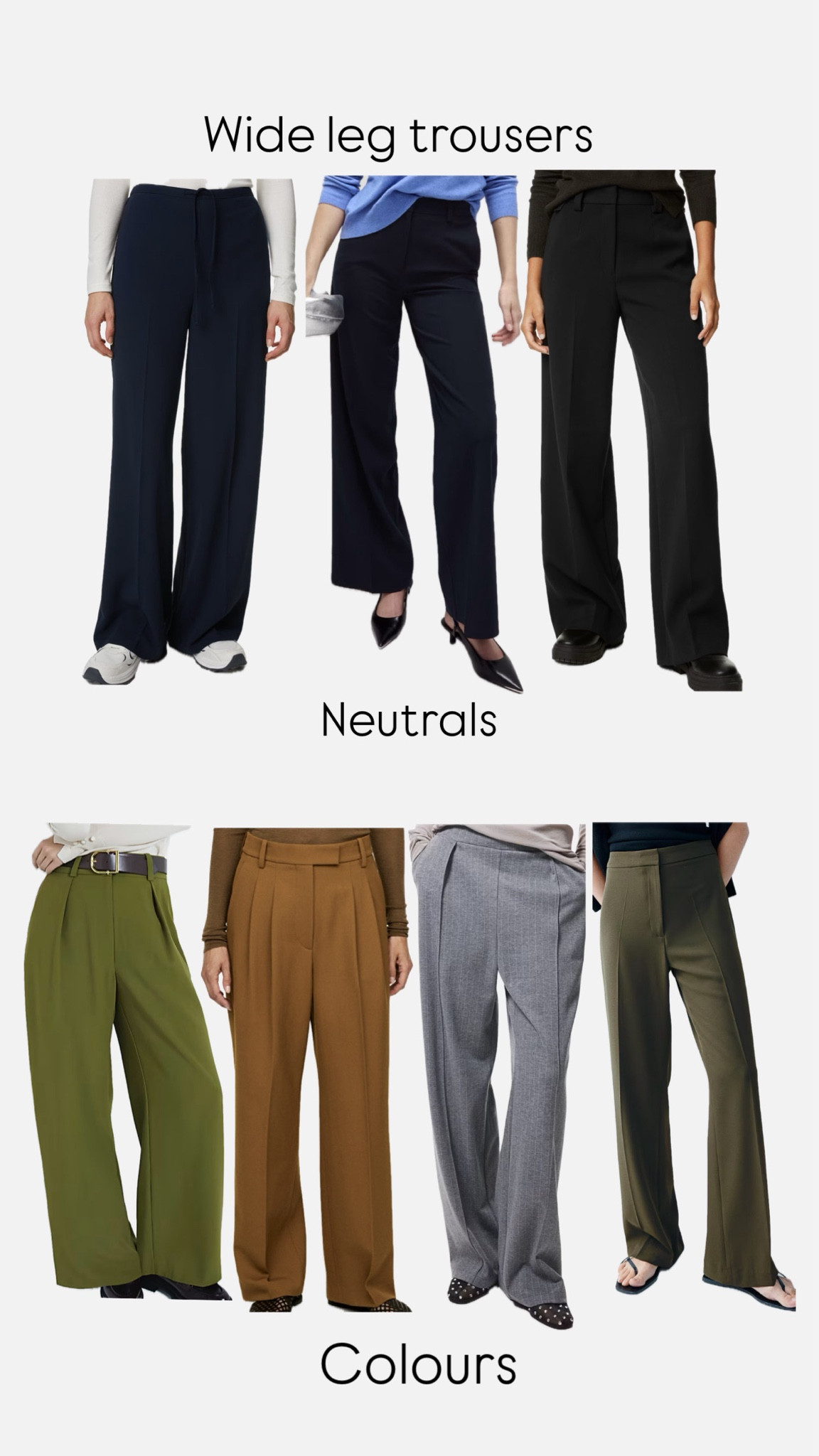 Autumn Basics - Wide leg trousers

Work wear
Autumn outfit 
Neutrals 


#LTKmidsize #FashionMonth #LTKworkwear