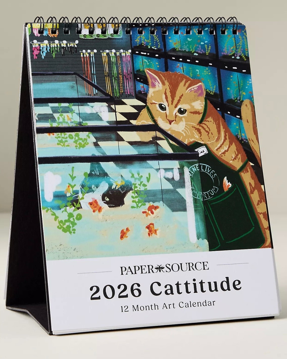 The Cattitude 2026 Desk Easel Calendar is pure feline charm for the workspace. Every month features a different illustrated kitty moment — quirky, artsy, and guaranteed to make to-do lists way cuter. The easel stand makes it instantly display-ready, and it’s the perfect gift for any cat-loving friend… or yourself, obviously. 😼💕

A little desk joy + a lot of cattitude.

#LTKGiftGuide #LTKCyberWeek #LTKHome