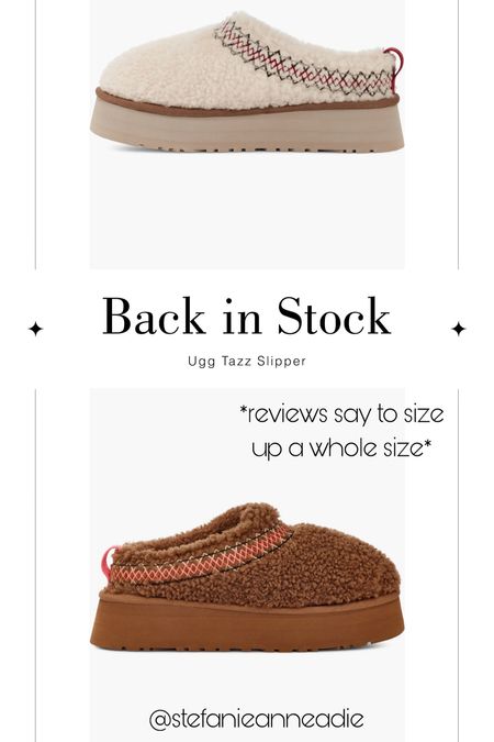 This will be the shoe of the season and it’s already been hard to get. The Ugg Tazz slipper is warm and cozy and you need to order now while it’s in stock!! 

#LTKHoliday #LTKGiftGuide #LTKshoecrush