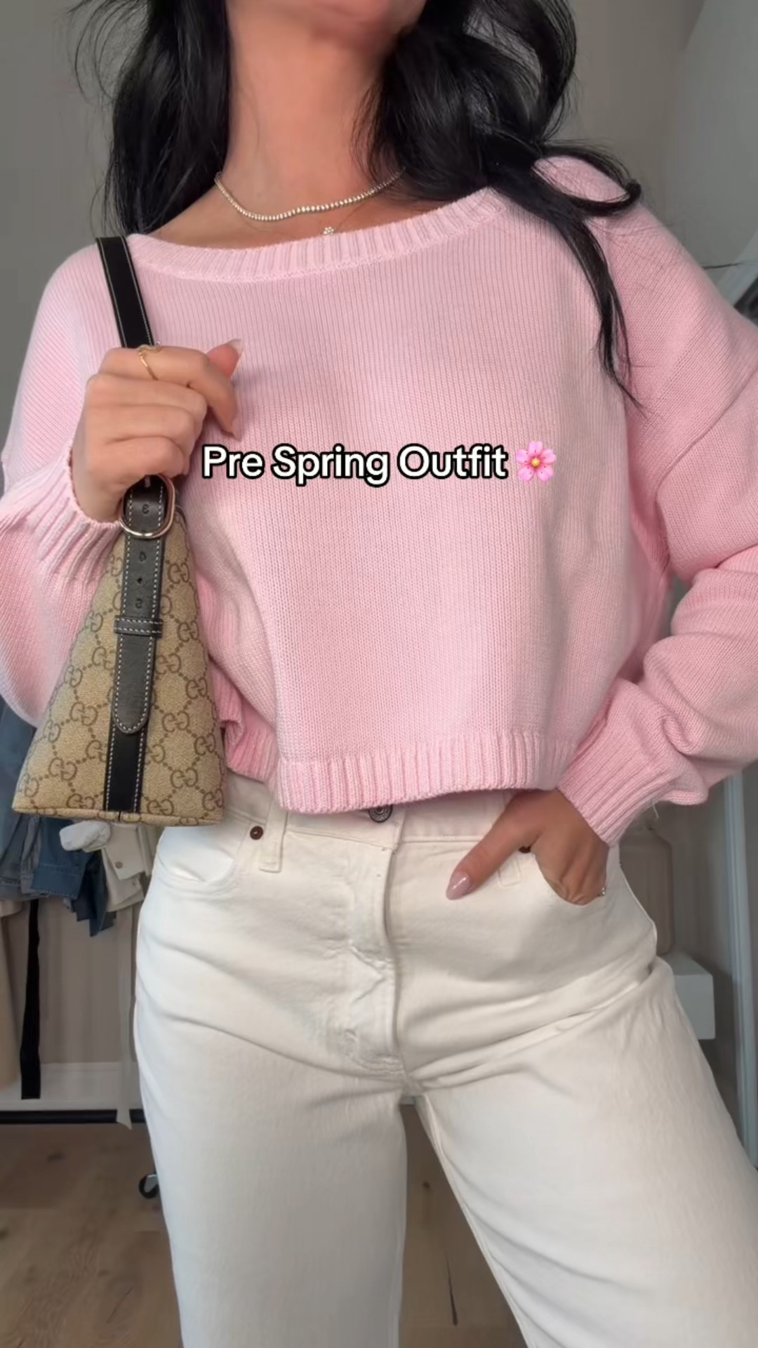 Pre-spring styling 🌷as always my outfit details will be on my LTK 🫶🏻 (outfit inspo section) 

My sizing 5’7, 145lbs, 32dd
I’m wearing size small sweater, size 27 curve love jeans 


#LTKgrwm #LTKootd #LTKValentine