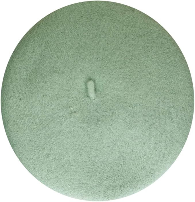 Gllutt Women Wool Beret Hat French Style Solid Color | Amazon (US)