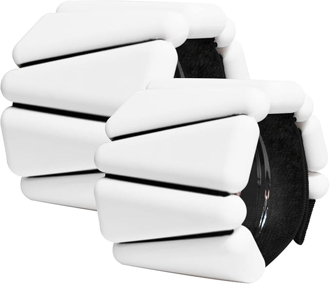 wulinjoin Wrist Weights Strength Training - Wearable for Women Velcro Silicone Bracelet Men Size ... | Amazon (US)
