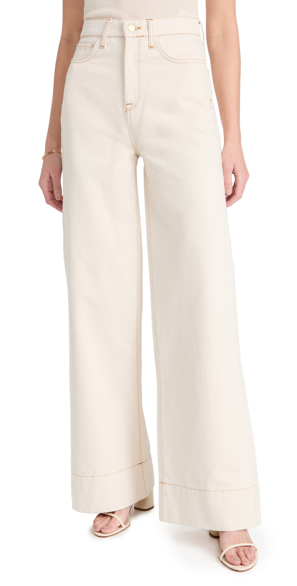 Ms. Onassis High Rise Wide Leg Jeans | Shopbop