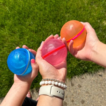 Reusable water balloons 💦 Perfect kid friendly toy for the hot summer ☀️ 

#LTKFindsUnder50 #LTKSwim #LTKKids