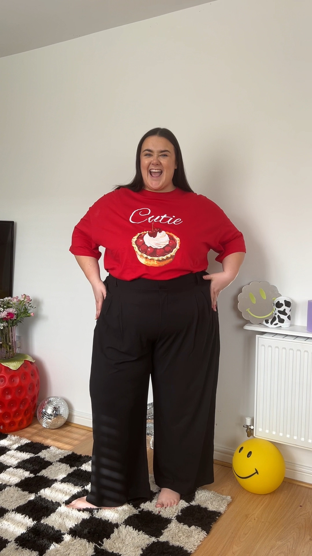 Plus size work smart trouser. Come in loads of different colours and SO comfty!
