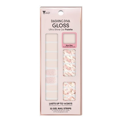 Dashing Diva Gloss Nail Art - Crystal Clear - 32ct | Target