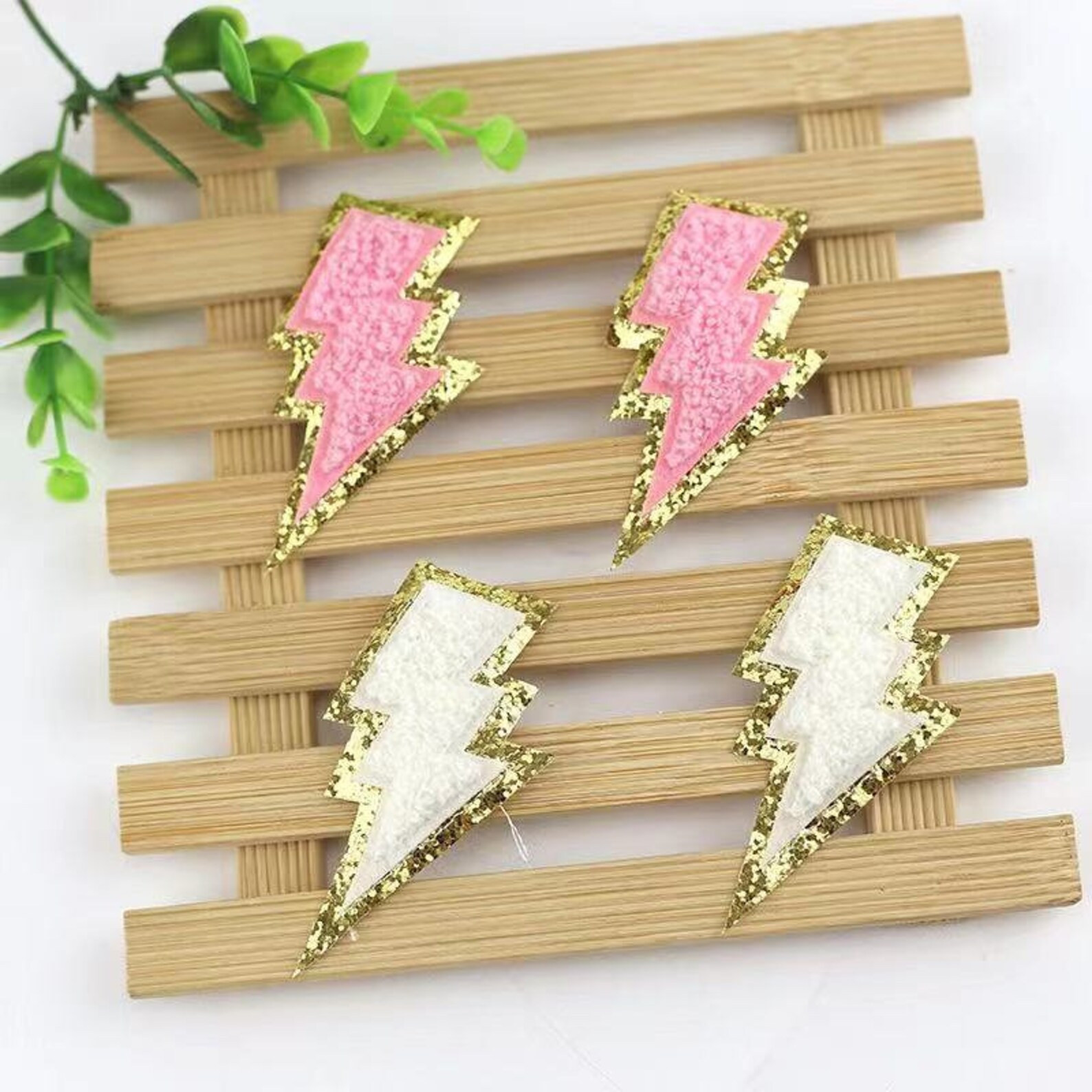 Chenille Embroidered lightning  Applique Patch design for | Etsy | Etsy (US)