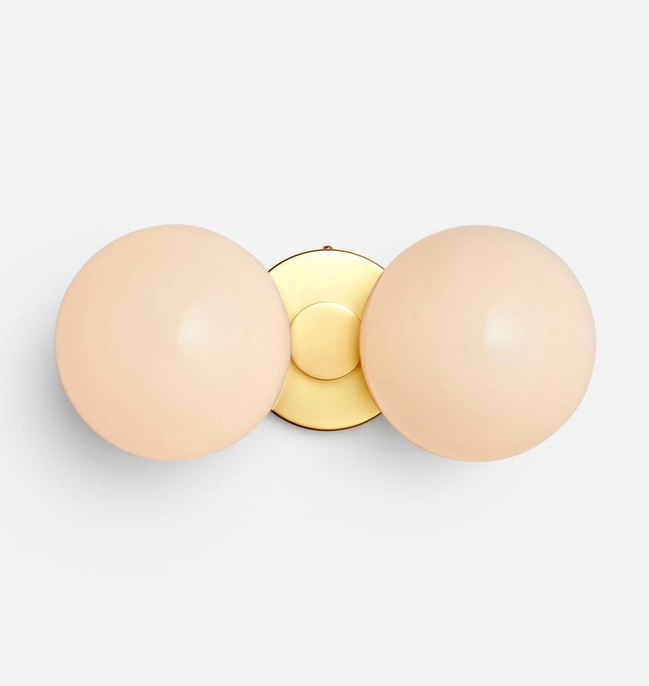 Allenglade Double Sconce
 | Rejuvenation | Rejuvenation