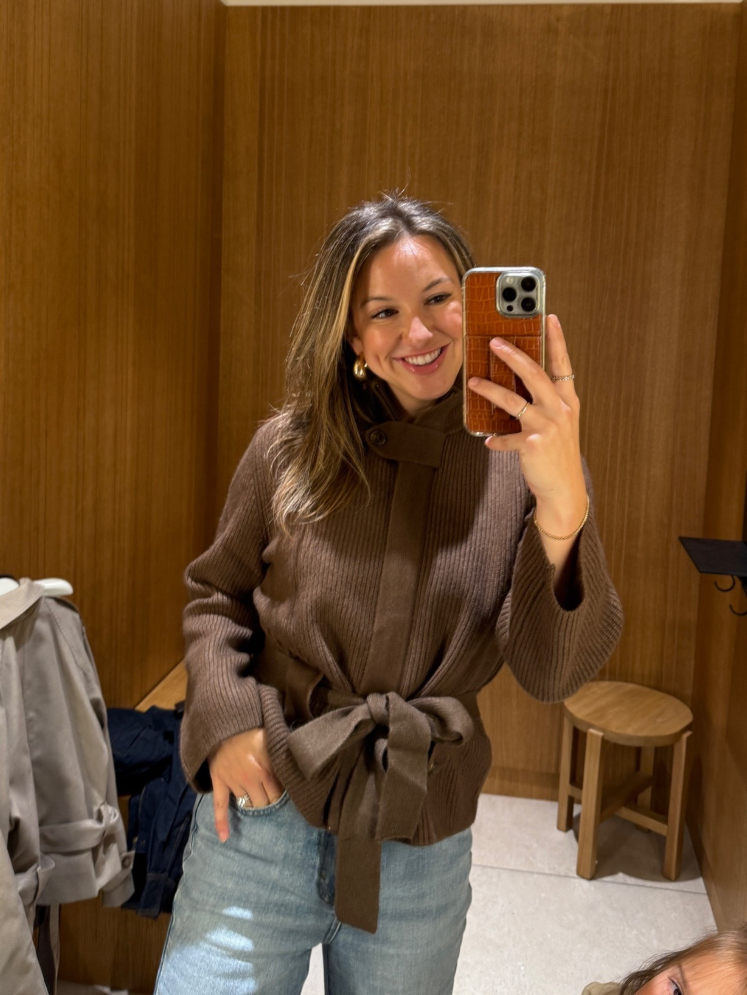 This knit jacket at Mango is so adorable! Loved the fit and the belt detail was so flattering ✨ use code MNG30 for 30% off ✨

#LTKdayinmylife #LTKootd #LTKSaleAlert