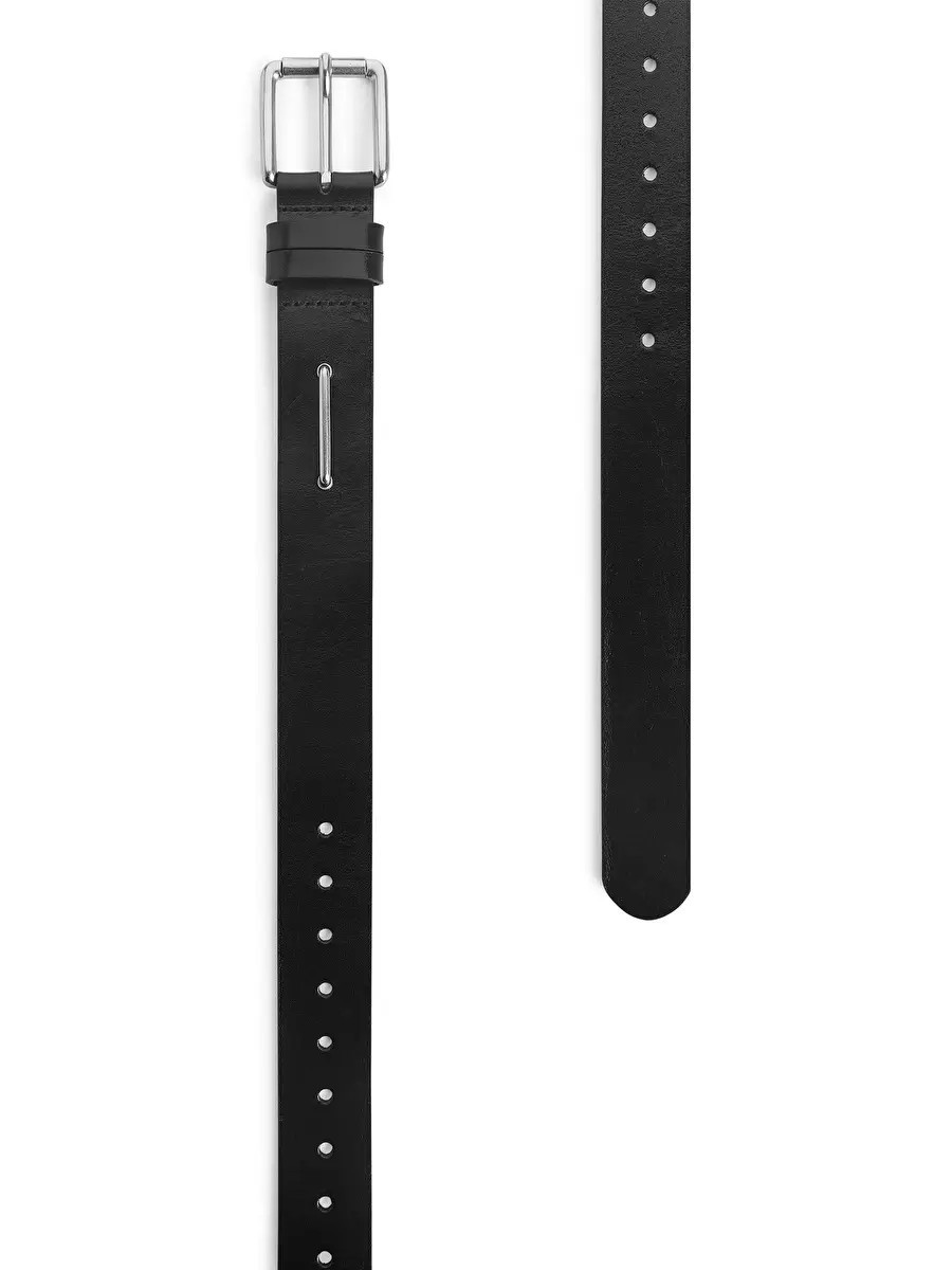 Perforated Leather Belt | ARKET (US&UK)