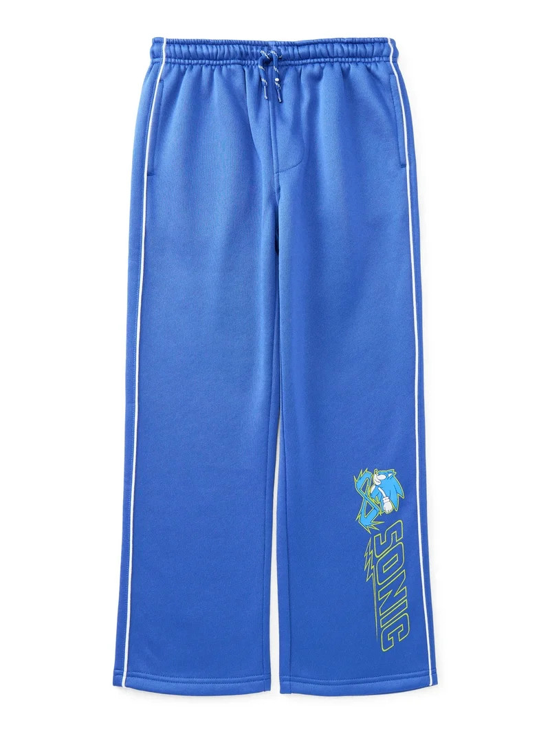 Sonic the Hedgehog Boys Graphic Track Pants, Sizes 4-16 - Walmart.com | Walmart (US)