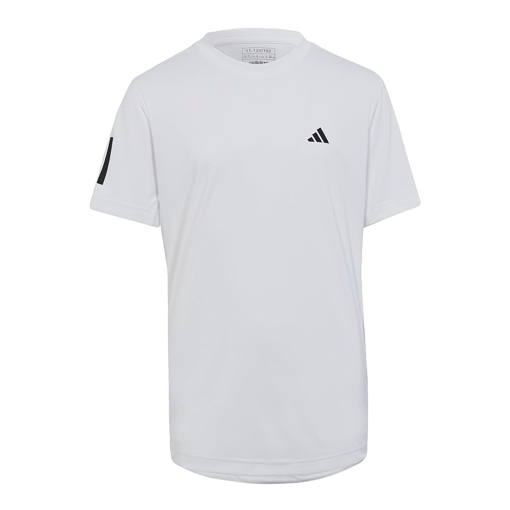 adidas Boys' Club Tennis 3-Stripes T-Shirt | Amazon (US)