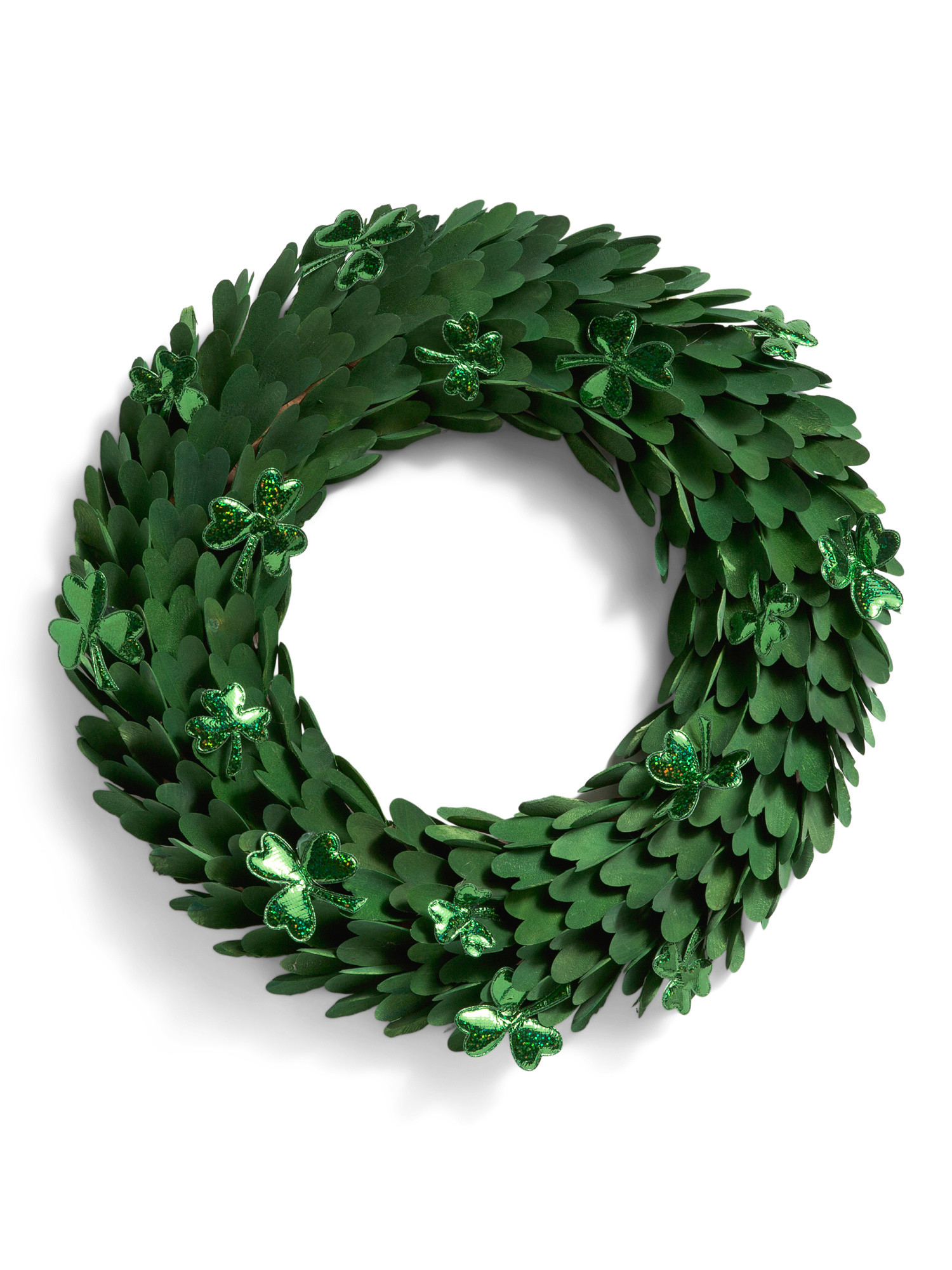 16in Shamrock Wreath | TJ Maxx
