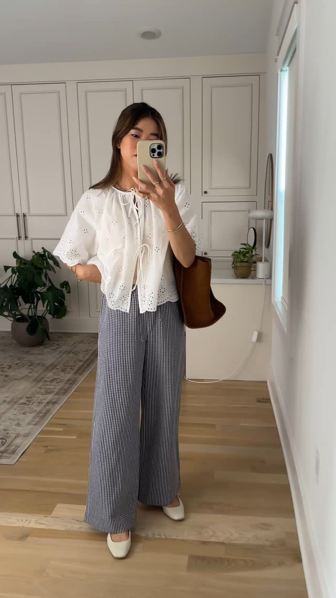 Are you looking for a breezy summer top? This @Aritzia top is so lightweight and I love the ties in the front!

Sizing info:
-Aritzia The Lodge Pant - Cruise Linen (Size XXS Short in Srpn Ck Lt Brh/Hbr Nvy)
-Aritzia Eyelet Tangier Top (Size 2XS in White)

Aritzia best sellers, best pieces from Aritzia for petite, Aritzia Viral Lodge Pant, Aritzia petite lodge pant, what pants from Aritzia will fit if youre petite, Petite style guide, how to dress if you’re petite, Petite style, petite fashion, mom outfit, mom style, petite pants, petite outfit ideas, petite outfits, best pants for petite, spring style, spring outfits, beach outfits, spring break, vacation outfits, Aritzia try on, Aritzia new arrivals, Aritzia pants for petite

#LTKootd #LTKSeasonal #LTKPetite