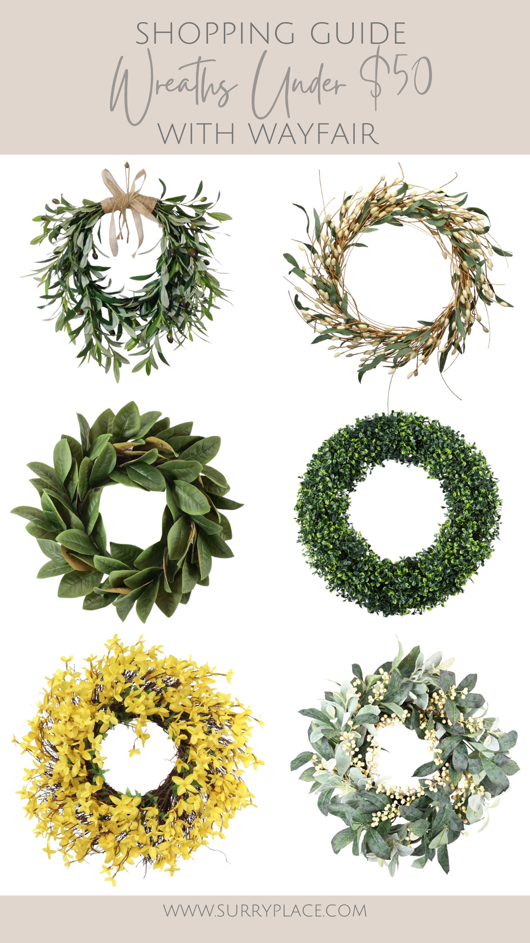 Spring Decor
Wreaths
 

 #LTKHome
