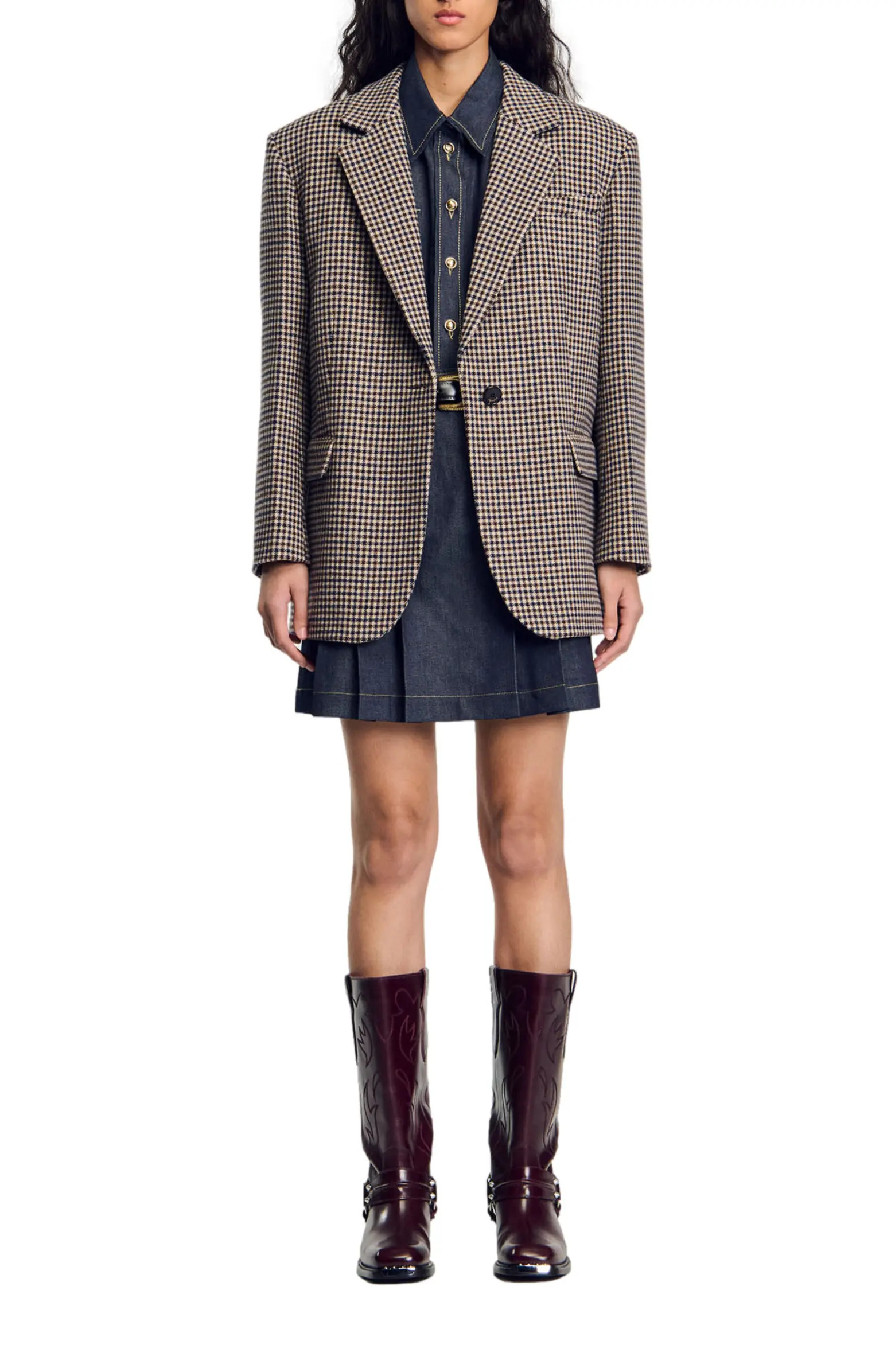 Small-check suit jacket | Nordstrom