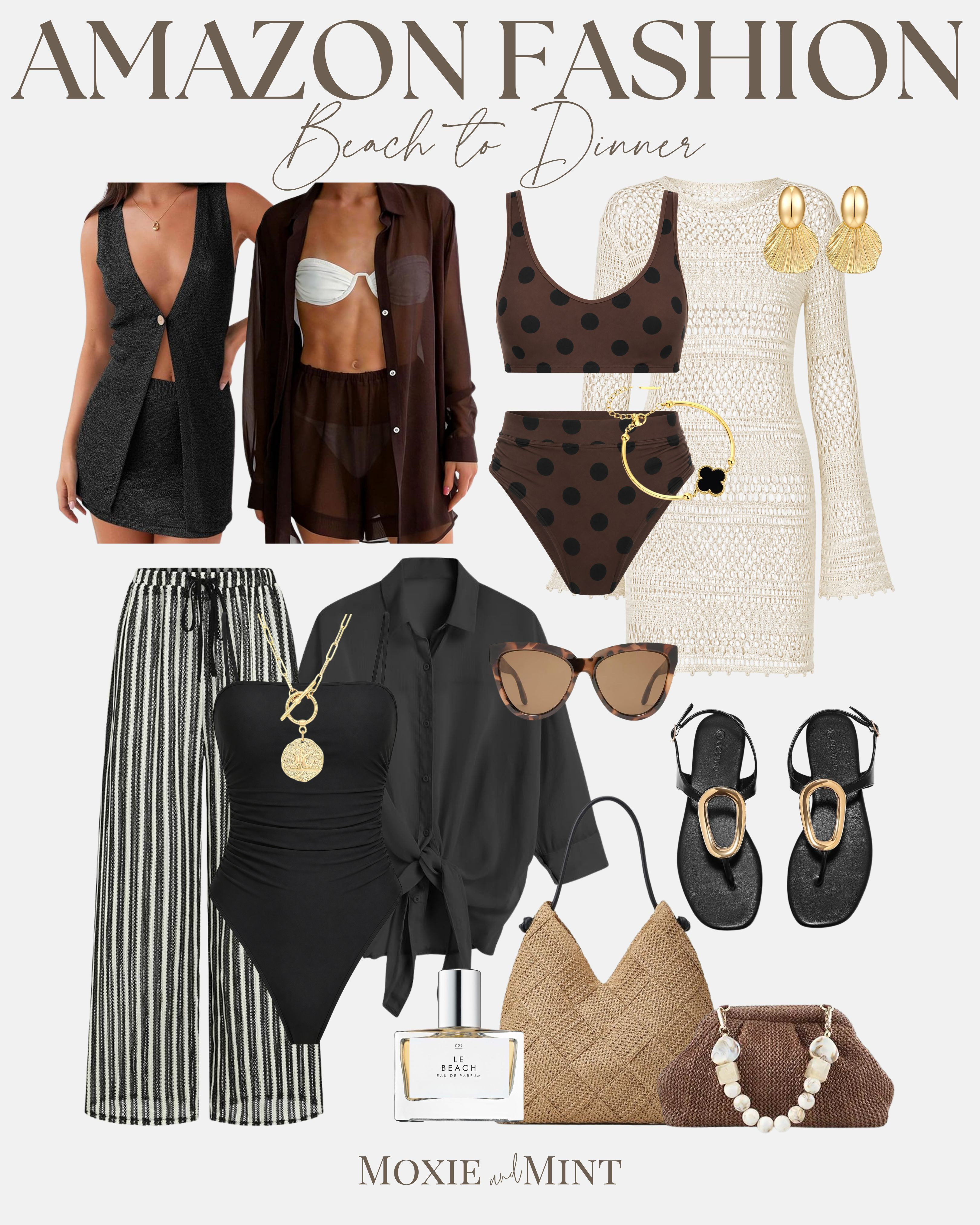 Beach to Dinner Outfits from Amazon!
Amazon Summer / Amazon Fashion / Linen Button-Up Coverups / Flowy Maxi Dresses / Crochet Dresses / Neutral One-Piece Swimsuits / High-Waisted Bikini Sets / Linen Matching Sets / Breezy Midi Dresses / Wrap Dresses / Resort-Wear Sets / Wide-Leg Linen Pants / Ribbed Tank Dresses / Crochet Coverups / Lightweight Kimono Wraps / Button-Front Shirt Dresses / Straw Tote Bags / Raffia Clutches / Woven Sandals / Strappy Leather Sandals / Espadrille Wedges / Oversized Sunglasses / Layered Gold Jewelry / Shell-Inspired Jewelry / Silk Hair Scarves / Wide-Brim Sun Hats / Beach-to-Bar Accessories
 

 #LTKootd #LTKSeasonal