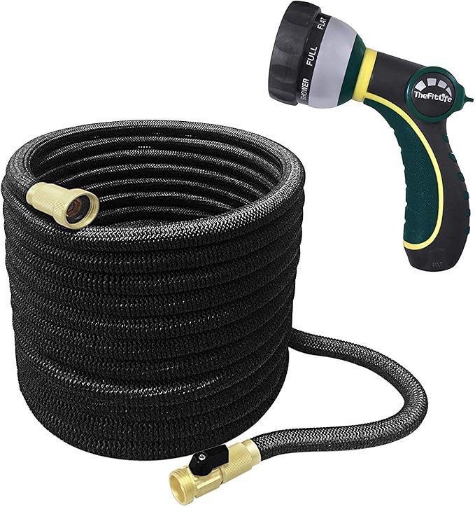 TheFitLife Expandable Garden Hose 100FT - Flexible Hose with Mutiple Layer Latex Inner and Solid ... | Amazon (CA)