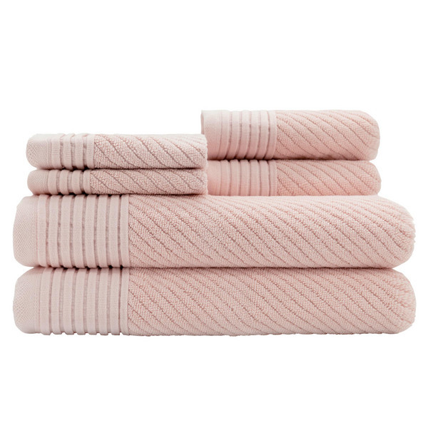 Adagio Blush Towel Bundle - Set of 6 Z Gallerie finds Z Gallerie deals Z Gallerie sales | Z Gallerie