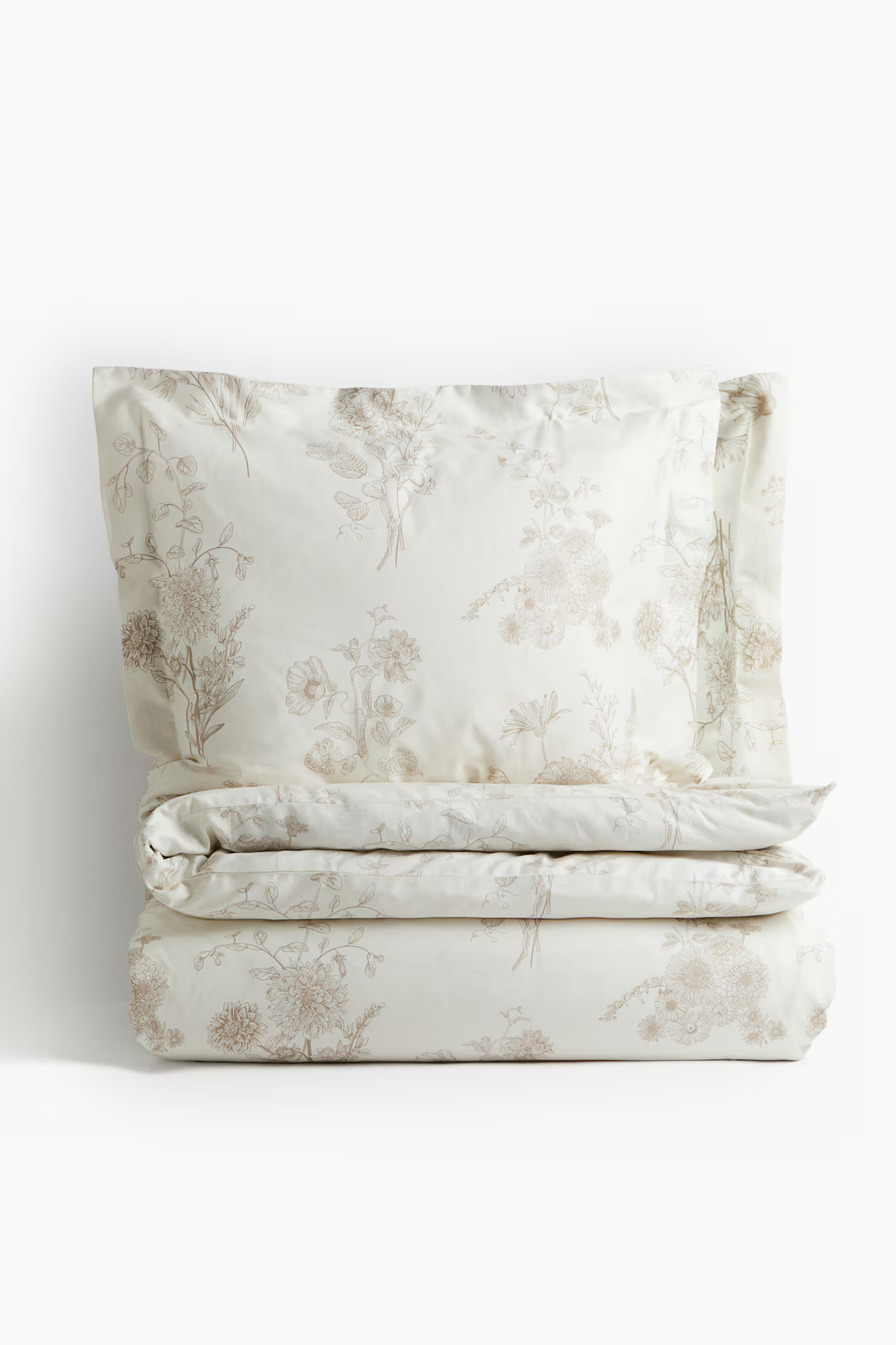 Cotton Sateen Double Duvet Cover Set | H&M (US + CA)