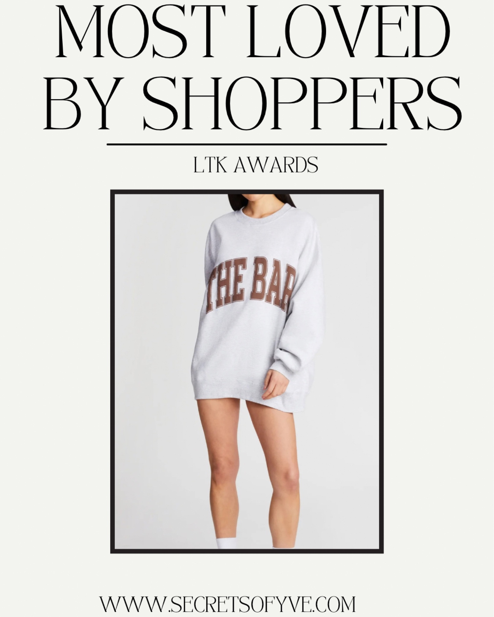 Secretsofyve: an LTK AWARD shopper favorite that is almost sold out! 
#Secretsofyve #ltkgiftguide
Always humbled & thankful to have you here.. New posts daily at 3pm &4:15pm EST. 
CEO: PATESI Global & PATESIfoundation.org
 #LTKWatchNow @secretsofyve : where beautiful meets practical, comfy meets style, affordable meets glam with a splash of splurge every now and then. I do LOVE a good sale and combining codes! #ltkstyletip #ltksalealert #ltkfamily #ltku #ltkfindsunder100 #ltkfindsunder50 #ltkover40 #ltkpetite #ltkplussize #ltkmidsize #ltktravel #ltkparties #ltkbump secretsofyve 

#LTKMostLoved #LTKSeasonal #LTKActive