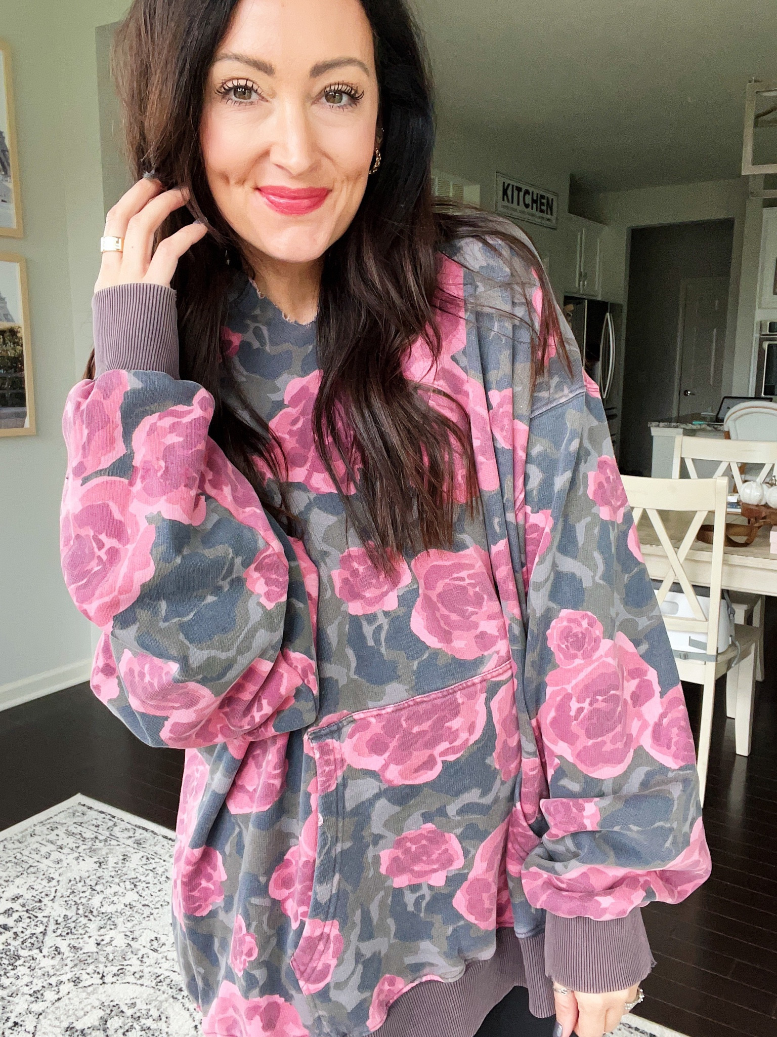 One of my all time favorite sweatshirts is 50% off! Runs huge, size down - I’m in an XS

#LTKunder100 #LTKCyberweek #LTKsalealert