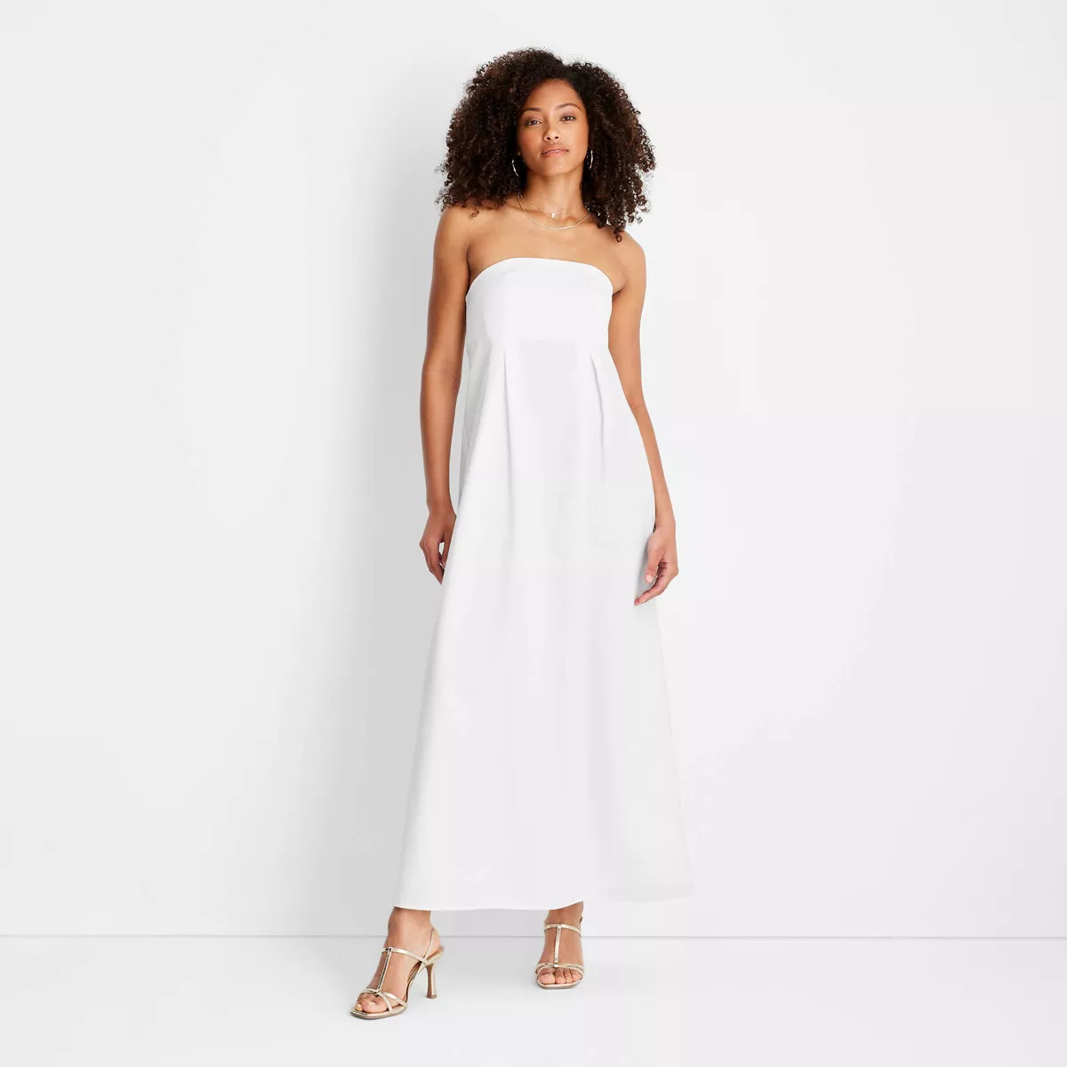 Women's Strapless Column Ankle Length Dress - Future Collective™ with Jenee Naylor | Target