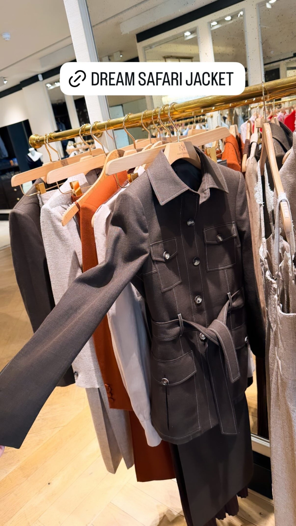 Knatchbull safari jacket - exact style on my Substack. Similar below!

#LTKstorytime #LTKSeasonal #LTKdayinmylife