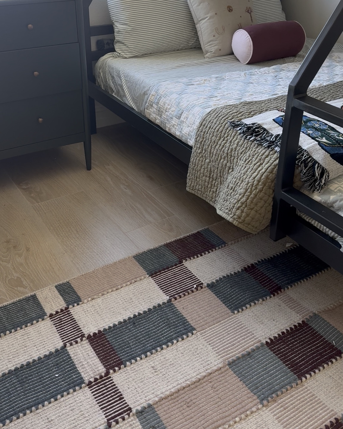 Shop our Palm Springs bunk bedroom! This feels colorful enough for the kids but mature enough that adults visiting wouldn’t feel like they’re in a kids room. Best of both worlds!

#LTKHome #LTKFamily #LTKKids