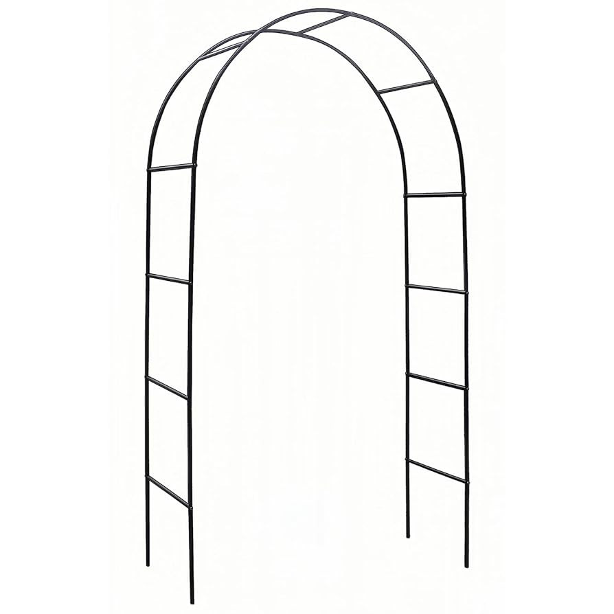 Garden Arch, Outdoor Flower Garden Arch Trellis, Sturdy Steel Arbor for Climbing Plants, Wedding ... | Amazon (US)