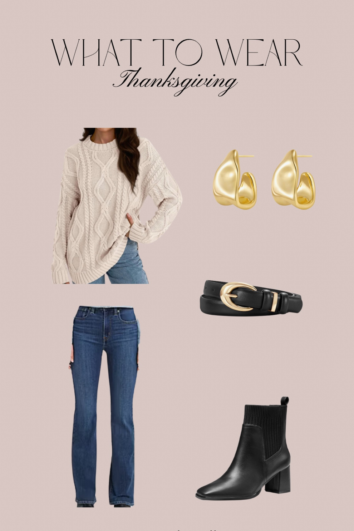 Thanksgiving outfit! Stretchy jeans and an oversized sweater to accommodate extra calories 🤭🙌🏽

#LTKSeasonal #LTKStyleTip #LTKHoliday