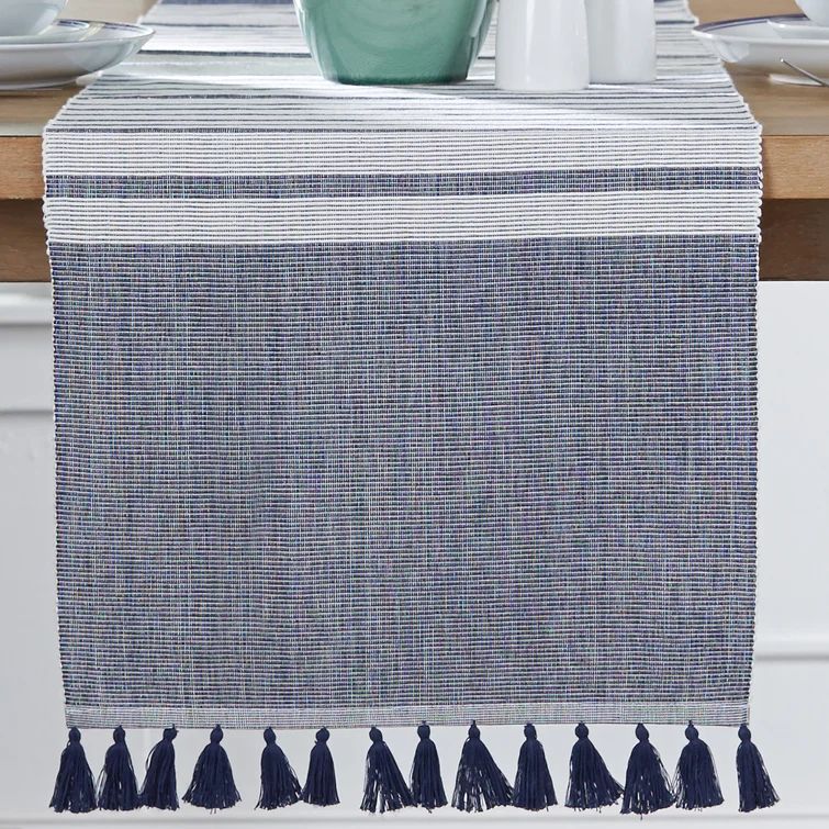 Penkridge Rectangular Striped Table Runner | Wayfair North America